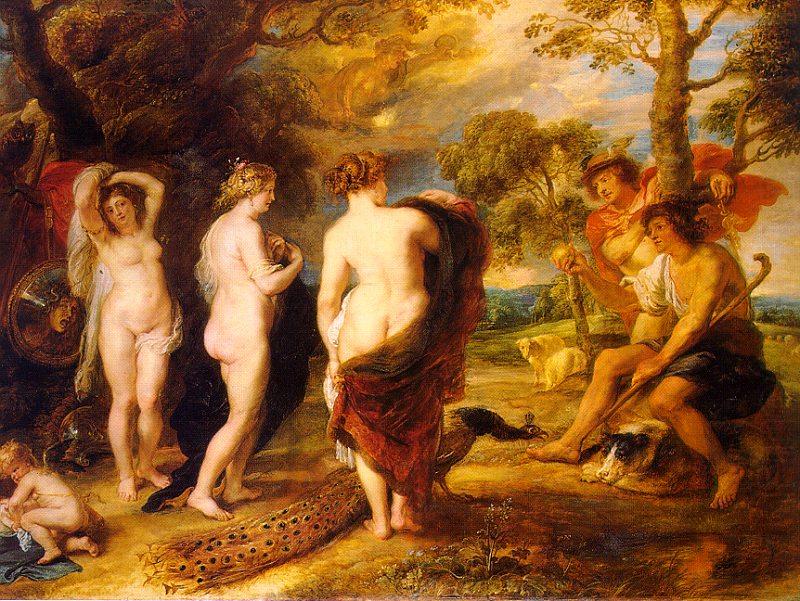 The Judgment of Paris, Peter Paul Rubens